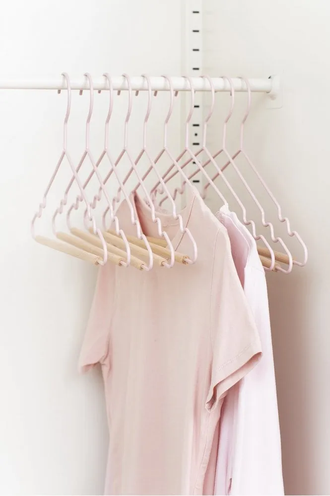 Adult Top Hangers - Set of 10 in Blush    