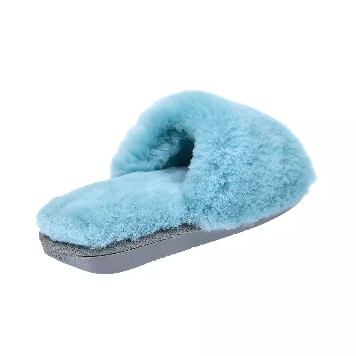 ANOA Sky blue sheep slippers