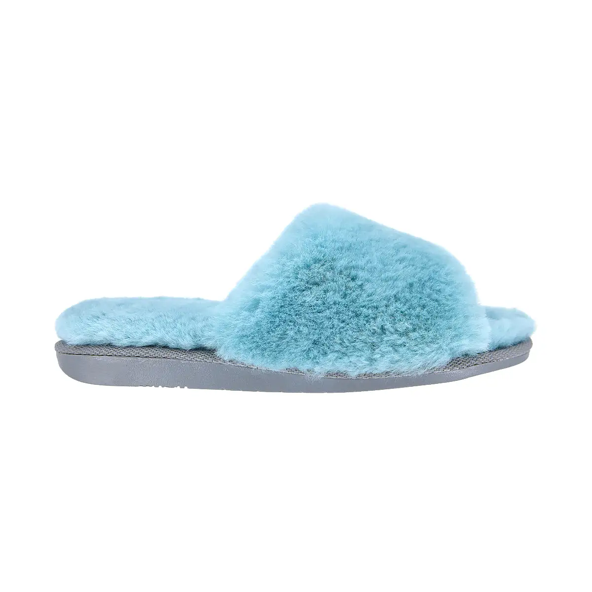 ANOA Sky blue sheep slippers