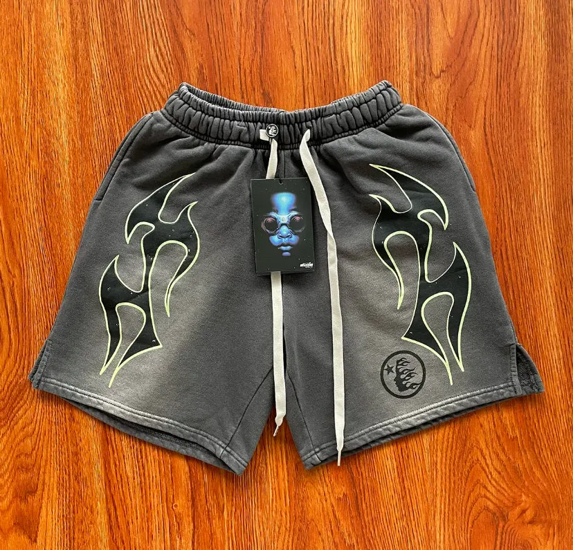 b. HELLSTAR ““ Sweat Shorts