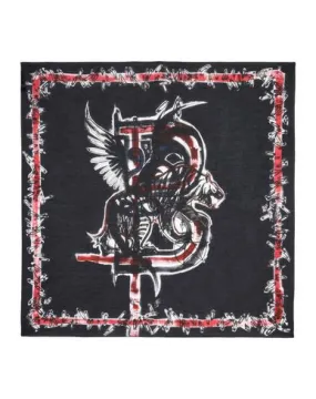 Balmain Women Square scarf Black -- --