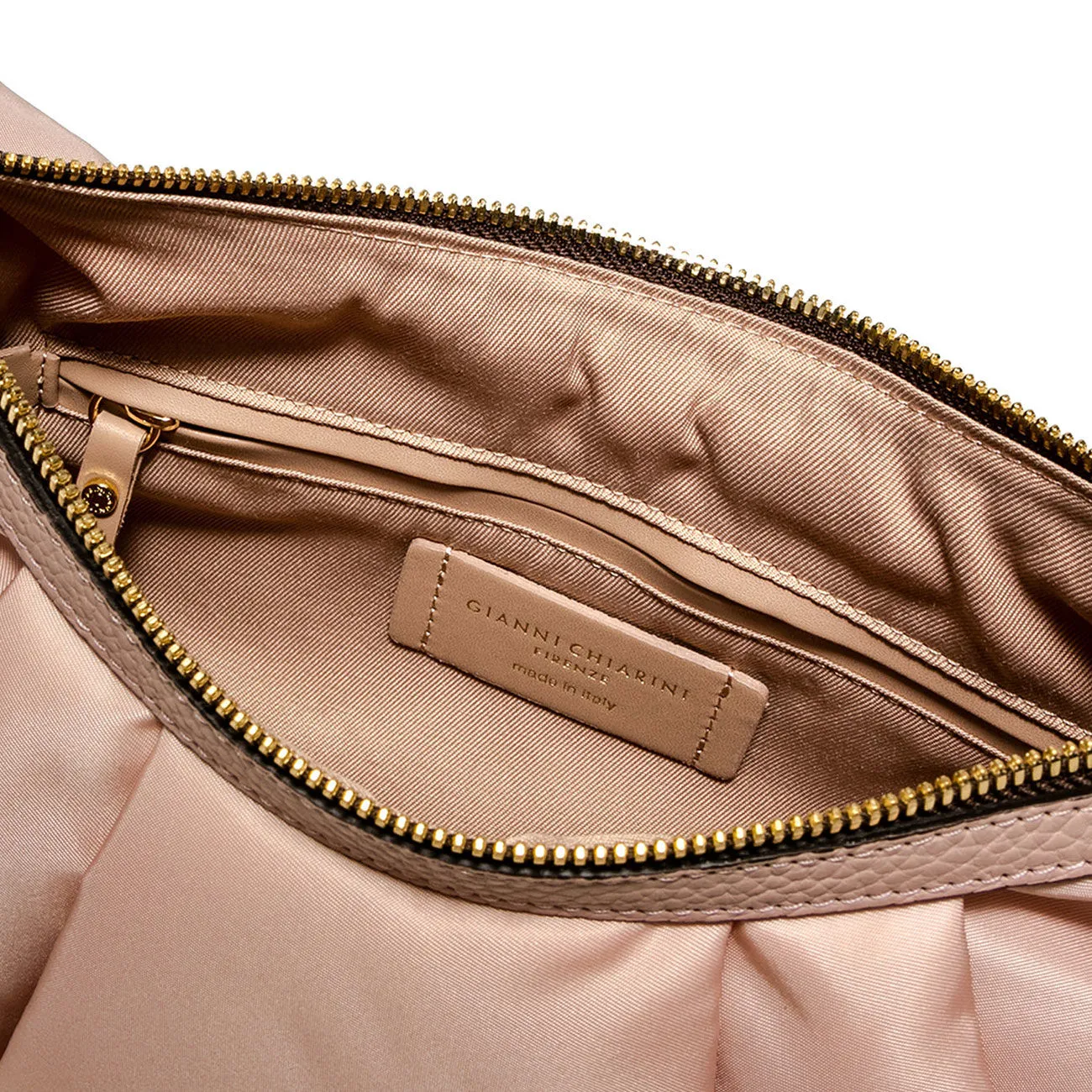 BORSA BONNIE IN NYLON CON CATENA Donna Blush