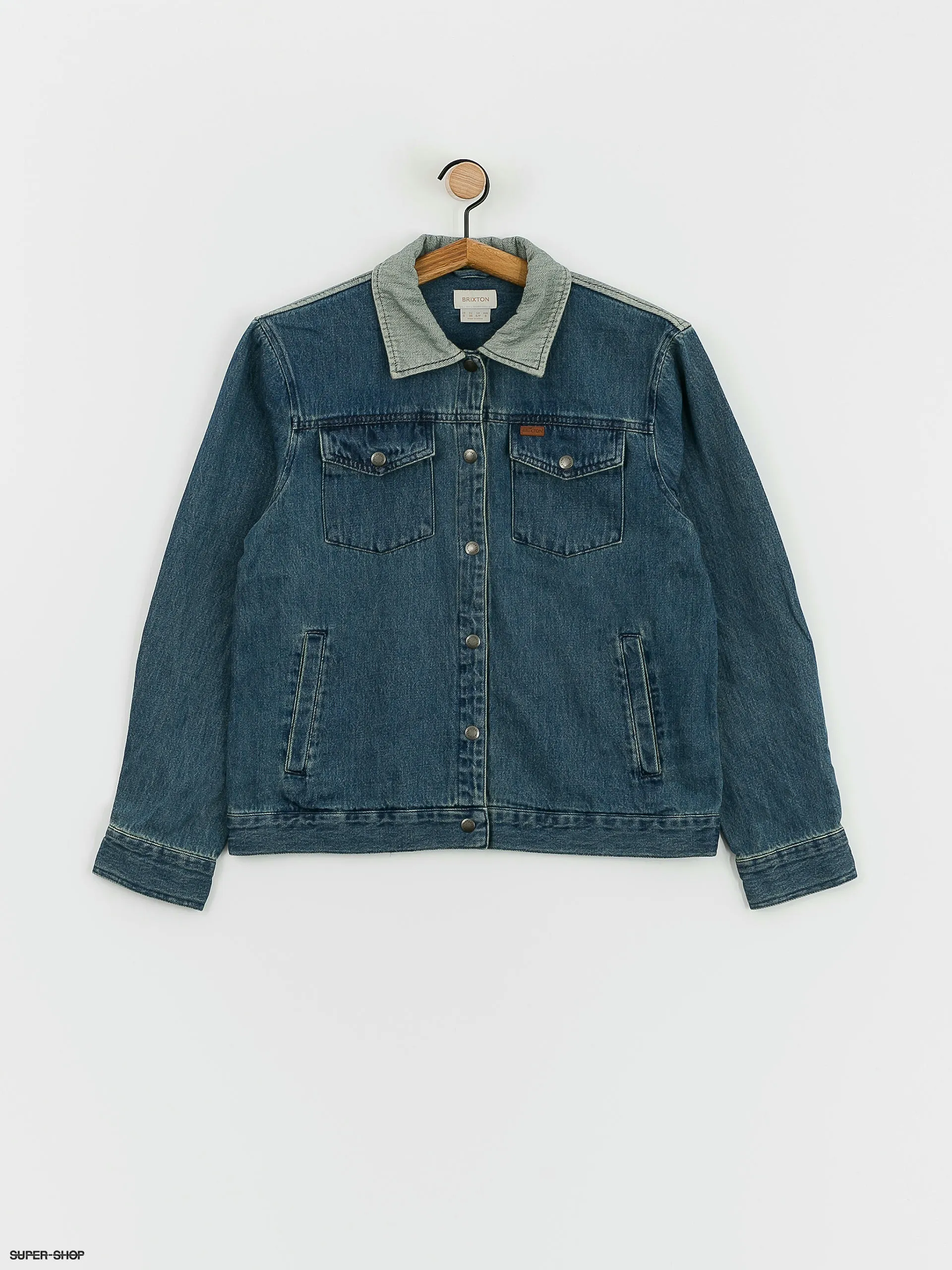 Brixton Cable Embroidered Jacket Wmn (two tone indigo)