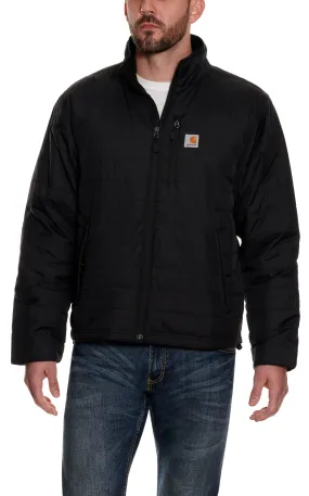 Carhartt Men's Black Water Resistant Long Sleeve Jacket