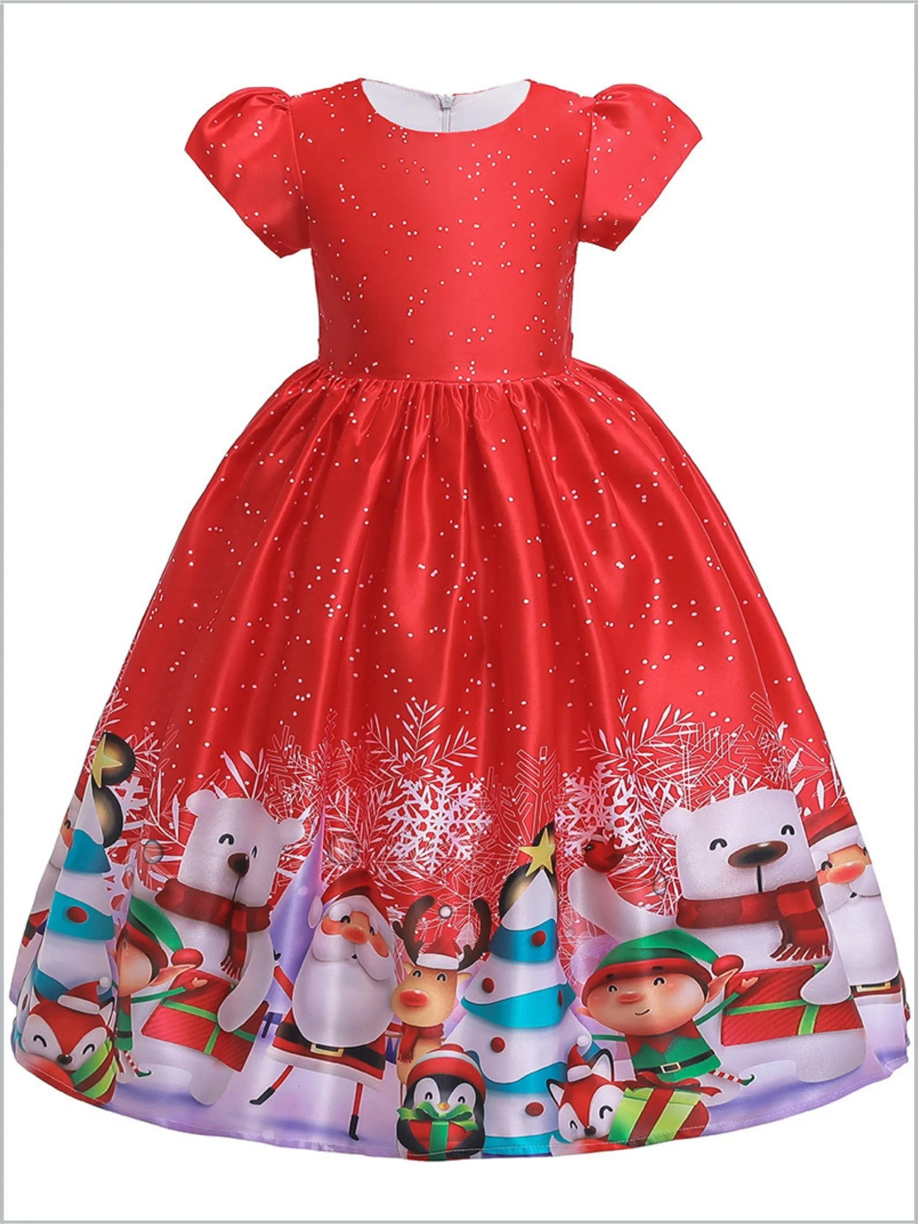 Christmas Cheer Holiday Scene Dress