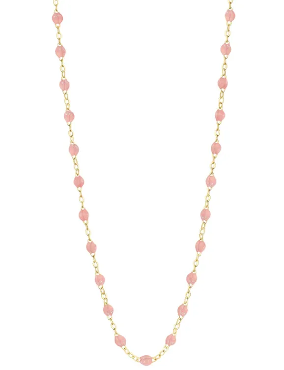 Classic Gigi Necklace in Blush Yellow Gold