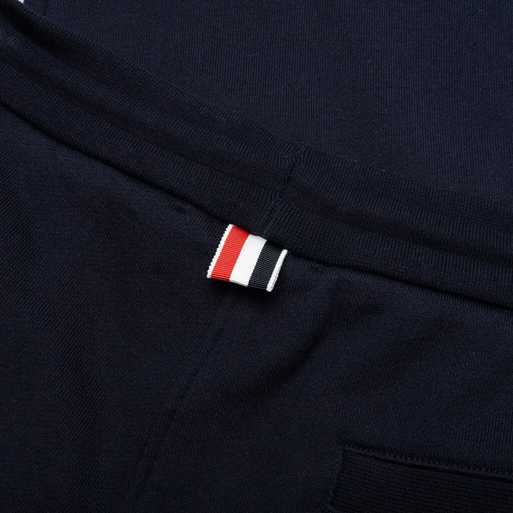 Classic Tonal 4 Bar Sweat Shorts - Navy