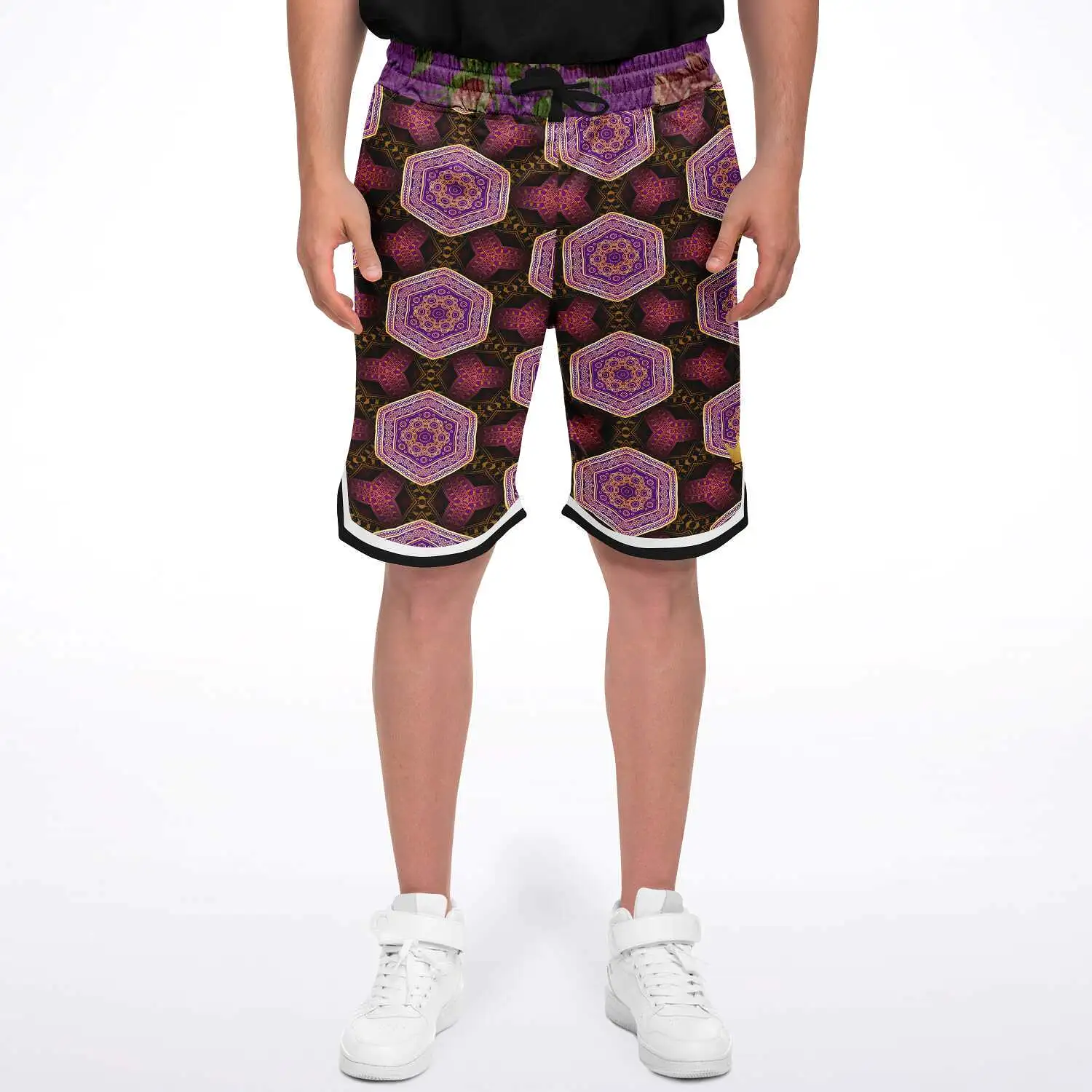 Crosby Stills Unisex Basketball Shorts