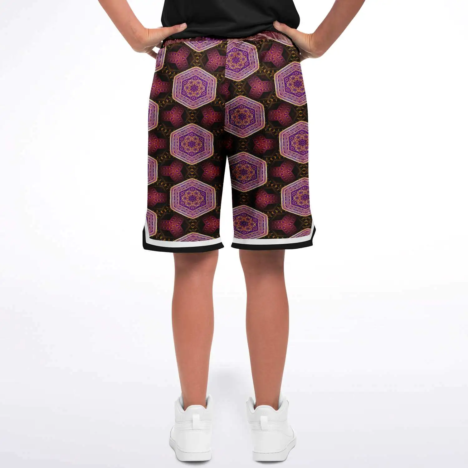 Crosby Stills Unisex Basketball Shorts