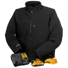 DEWALT DCHJ060ABD1 Heated Soft Shell Work Jacket - Black