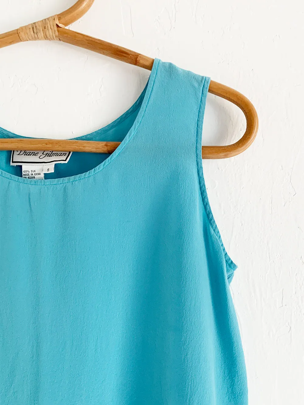 DG Sky Blue Silk Tank