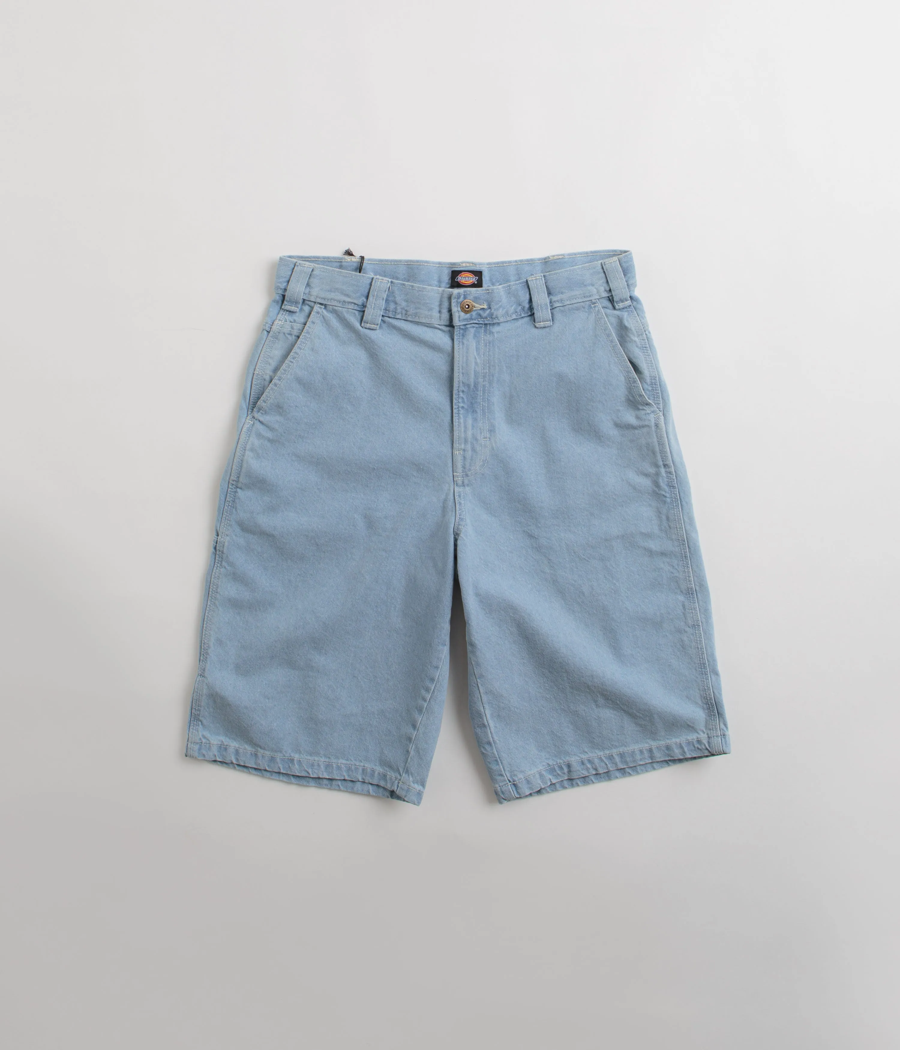 Dickies Madison Denim Shorts - Vintage Aged Blue