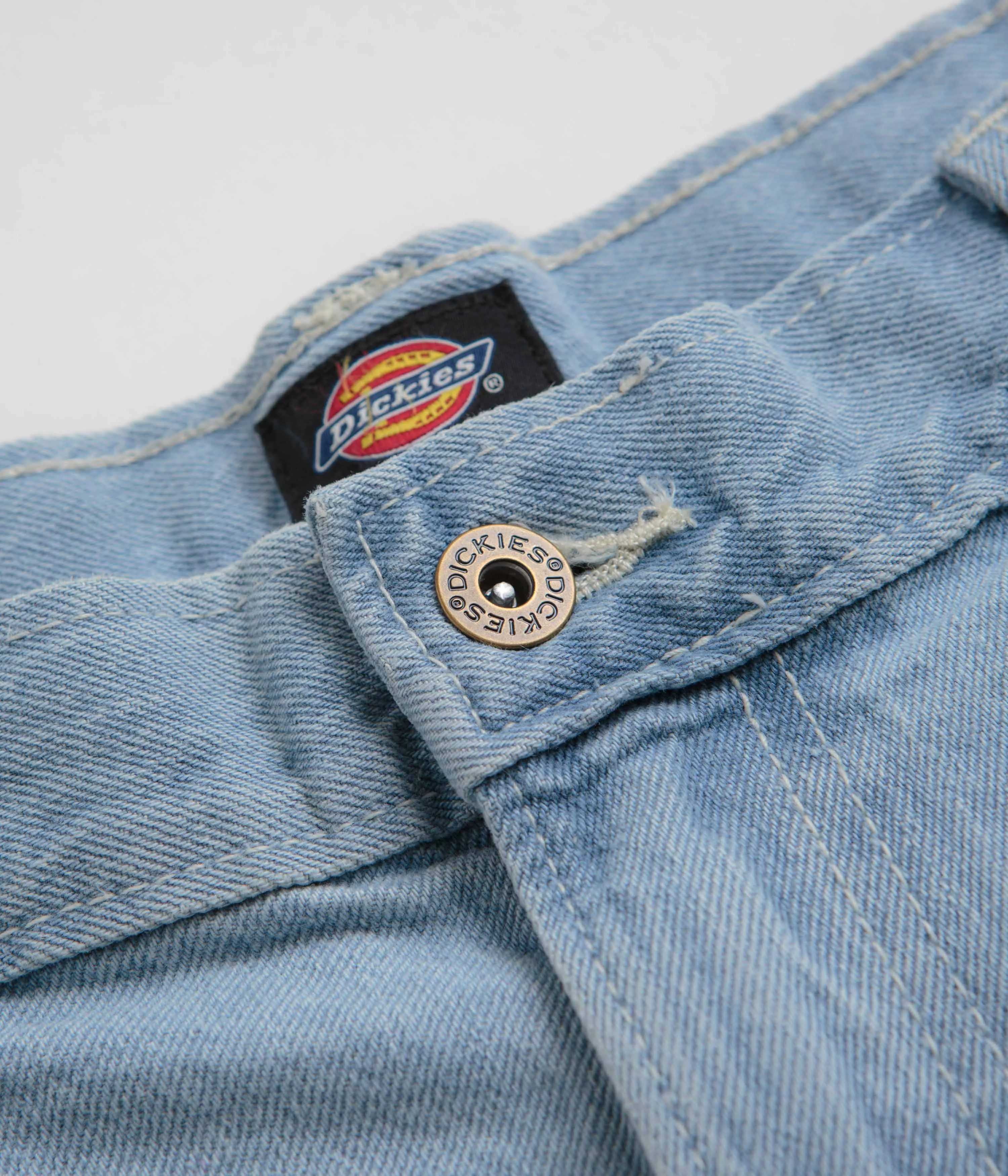 Dickies Madison Denim Shorts - Vintage Aged Blue