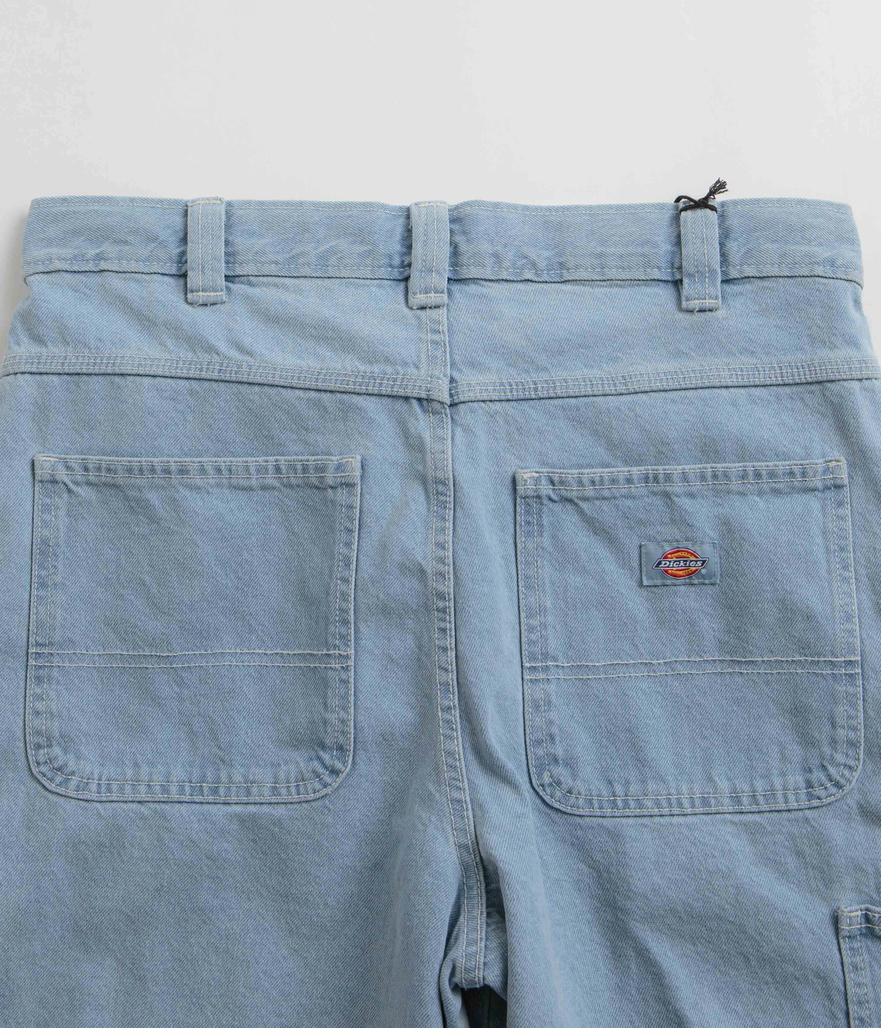 Dickies Madison Denim Shorts - Vintage Aged Blue