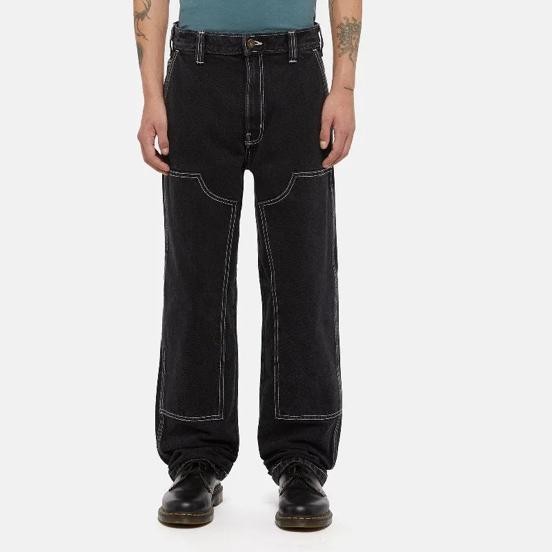 Dickies MADISON DOUBLE KNEE DENIM TROUSERS MAN DARK WASH