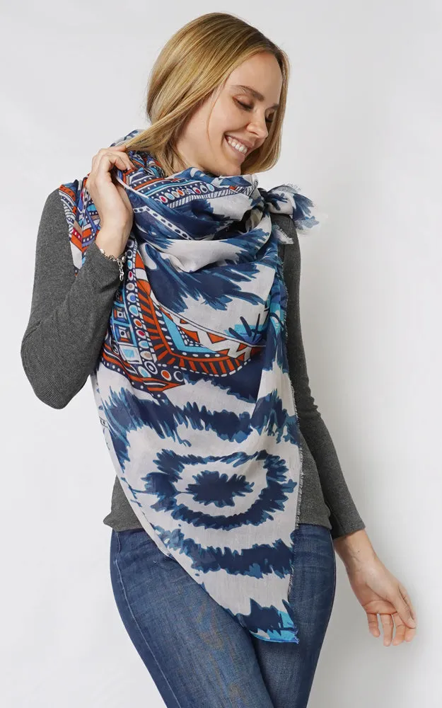 ESC10886 ETHNIC PRINT SCARF