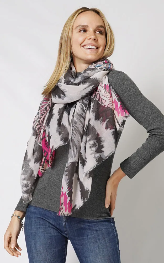 ESC10886 ETHNIC PRINT SCARF