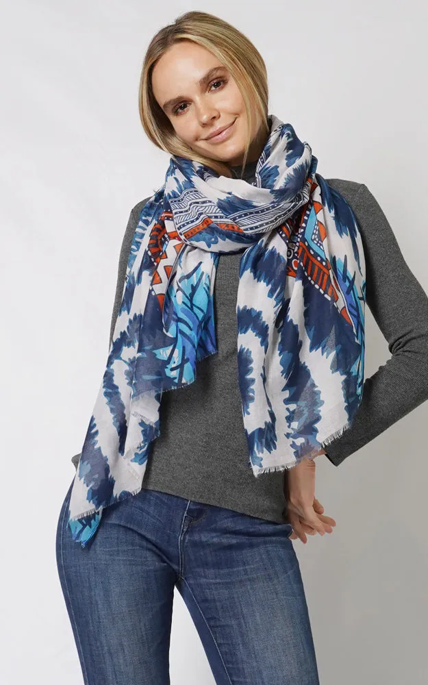 ESC10886 ETHNIC PRINT SCARF