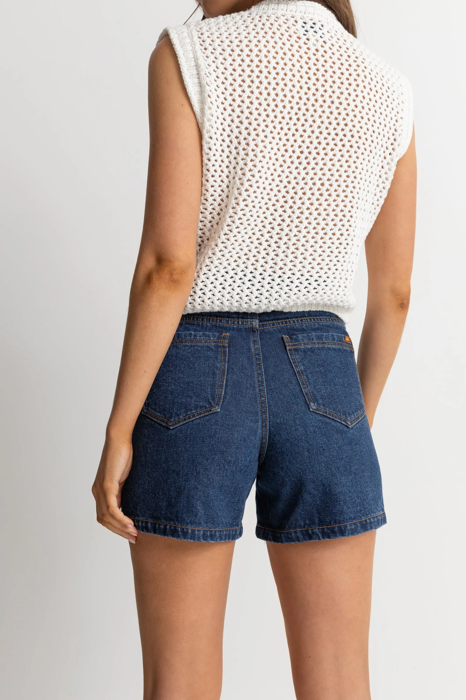 Escape Denim Short Indigo