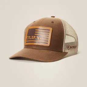 Flag Patch Mesh Snap Back Cap