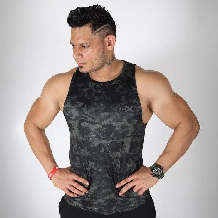 Forest Green Camo Performance Tank- Sale