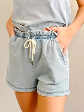 Gael Knit Denim Short