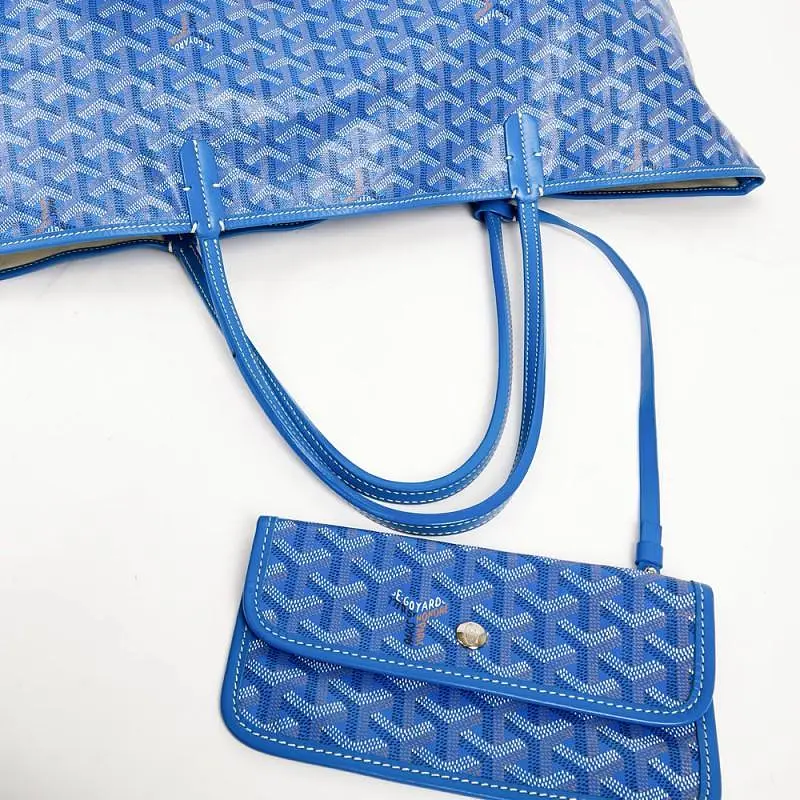 Goyard St. Louis Sky Blue GM Tote (NWT)