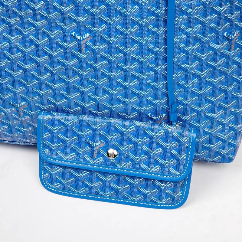 Goyard St. Louis Sky Blue GM Tote (NWT)