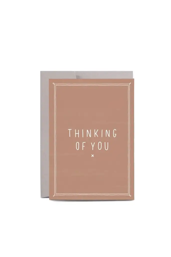 In The Daylight - Greeting Card - Thinking Of You - Blush