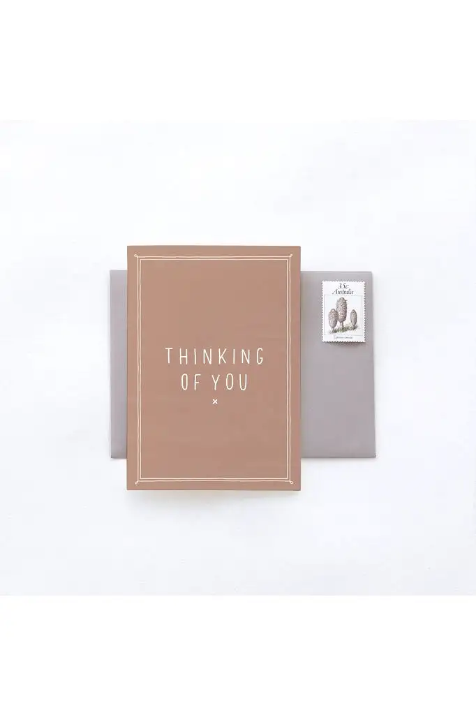 In The Daylight - Greeting Card - Thinking Of You - Blush