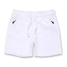 Jordan Craig Athletic Summer Breeze Knit Short (White) 8451S