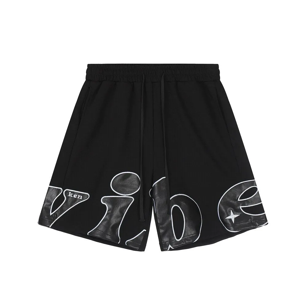 Ken Vibe Embroidered Logo Patch Sweat Shorts