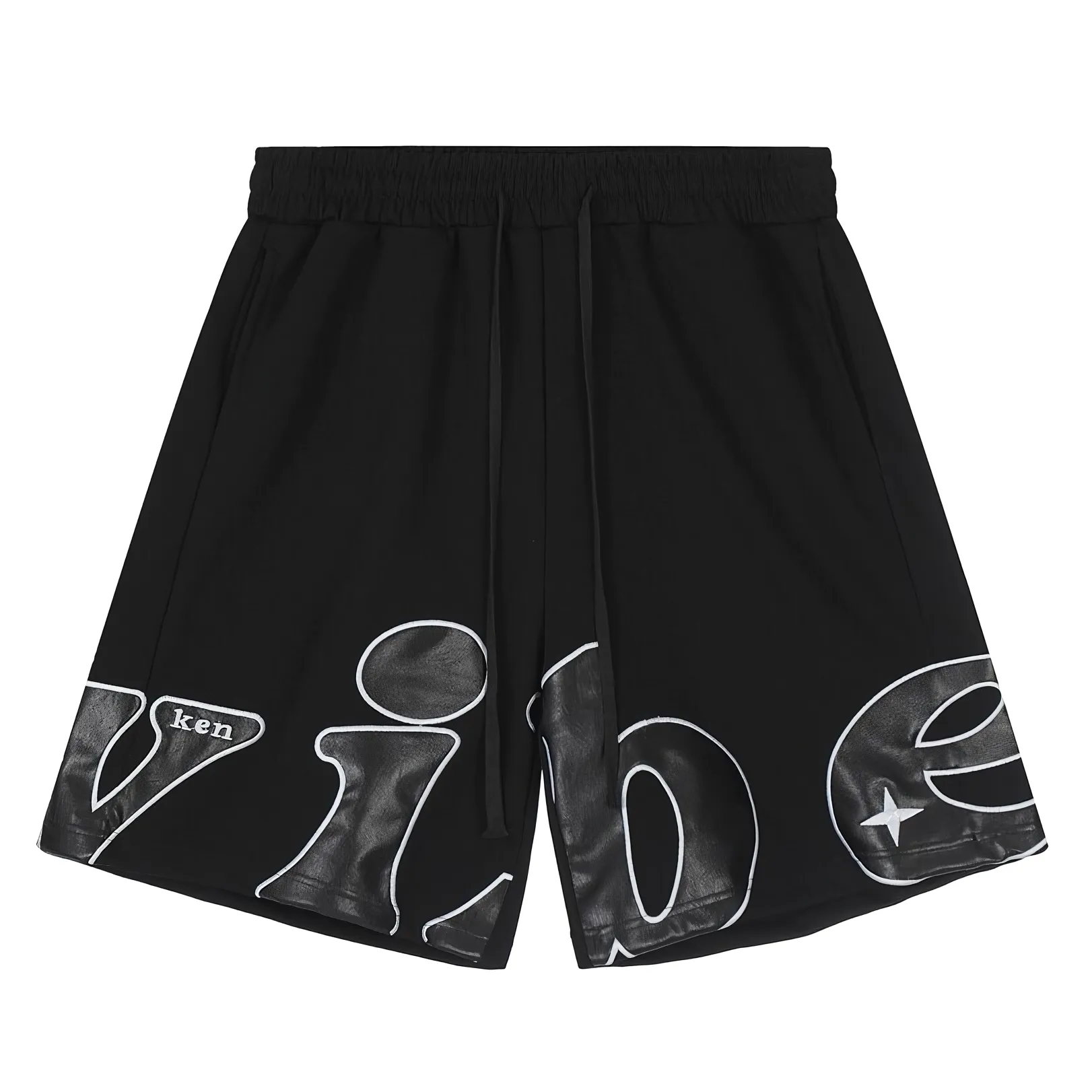 Ken Vibe Embroidered Logo Patch Sweat Shorts