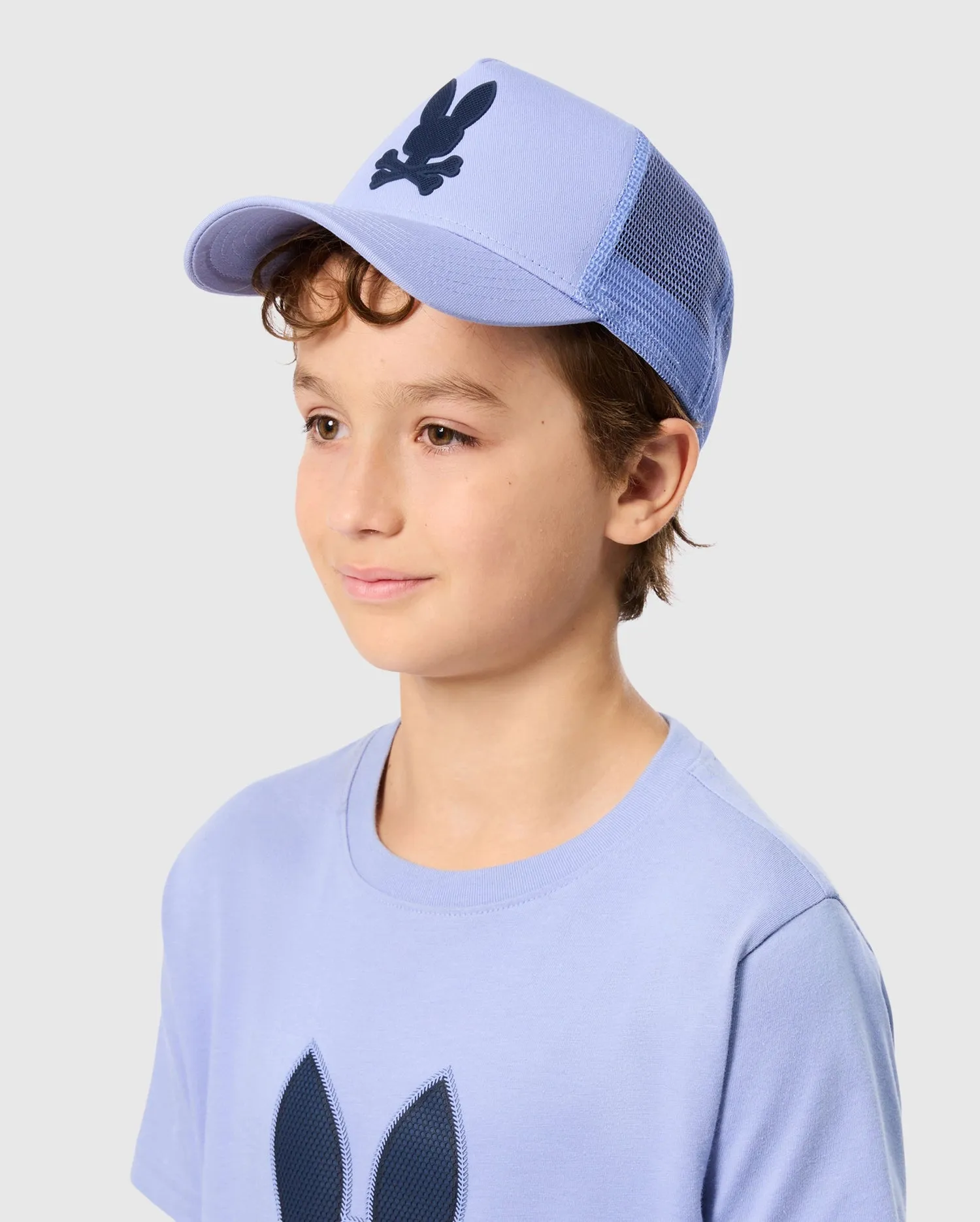 KIDS RIVIERA TRUCKER CAP - B0A667C200