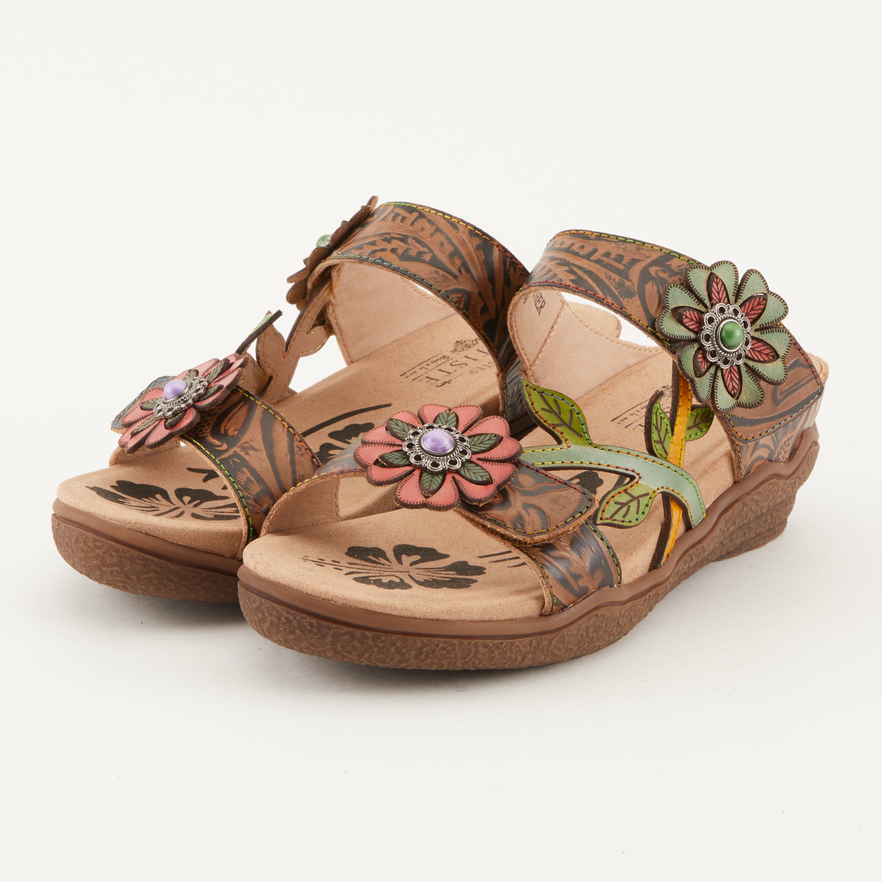 L'ARTISTE AYMEE SLIDE SANDALS