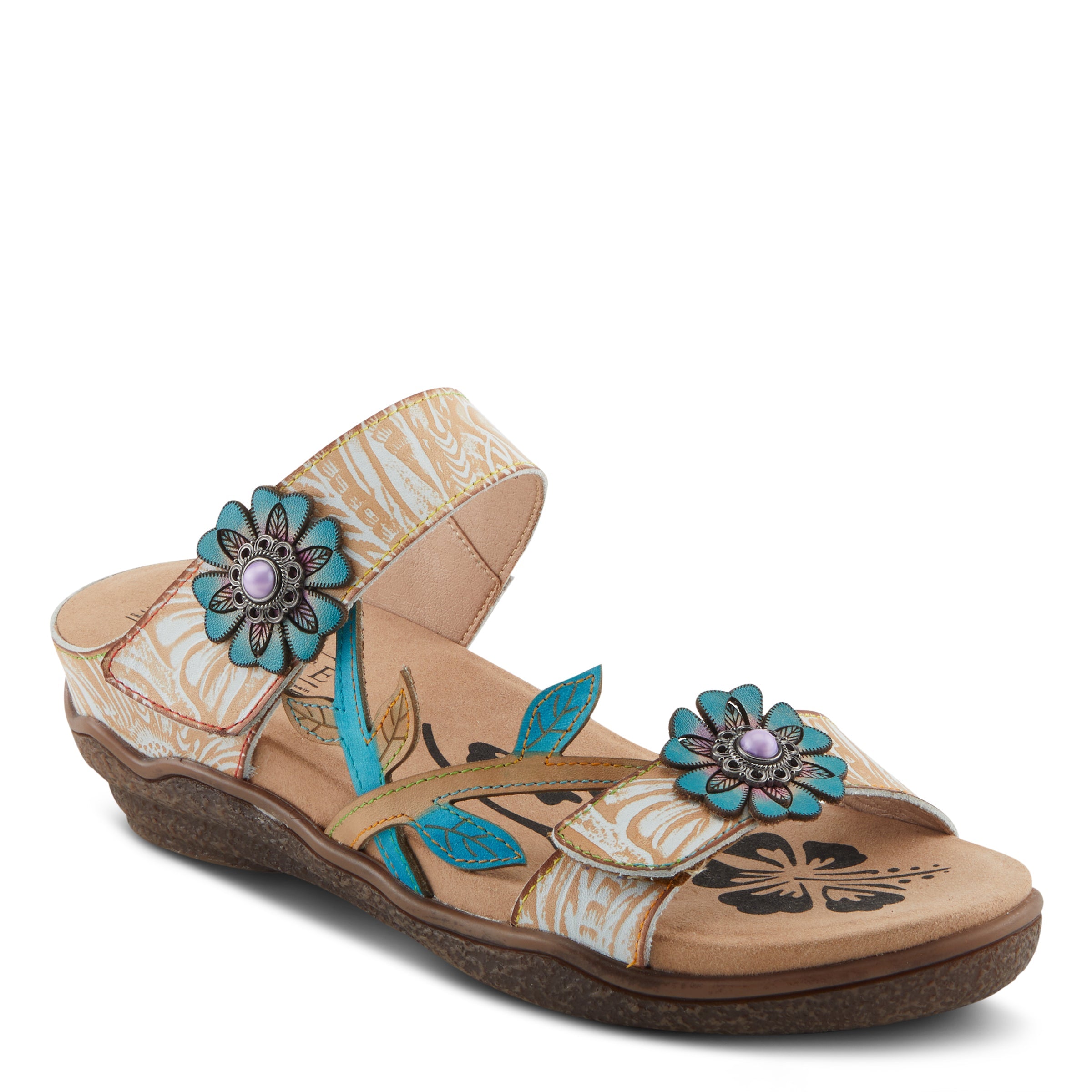 L'ARTISTE AYMEE SLIDE SANDALS