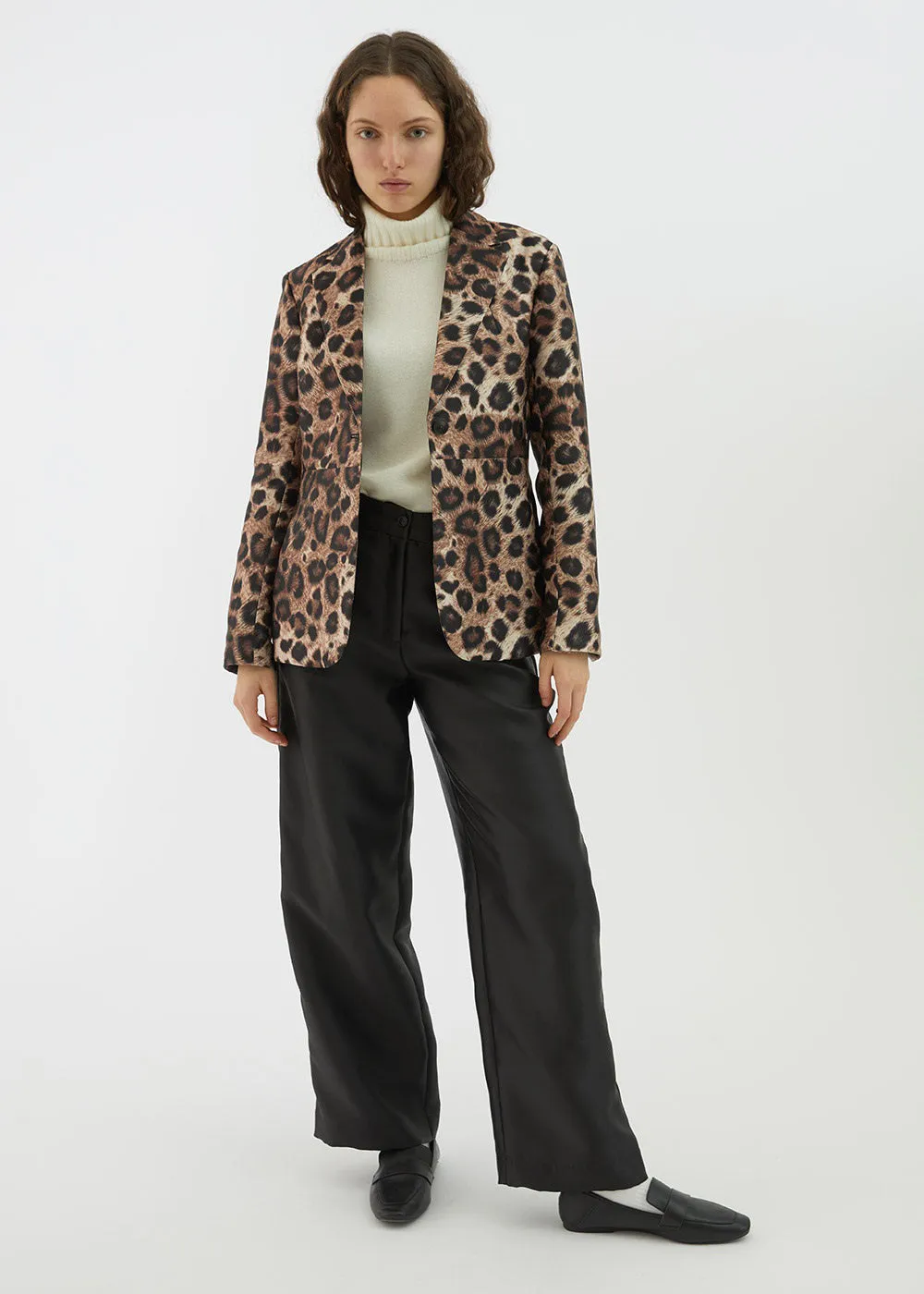 LEOPARD PRINT JACKET