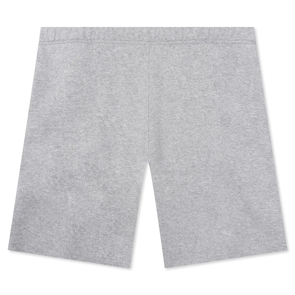 Logo Sweat Shorts - Heather Grey