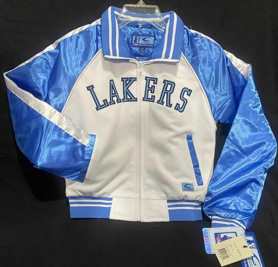 Los ngeles Lakers NBA Kobe Bryant Vintage Satin Jacket for Women #24