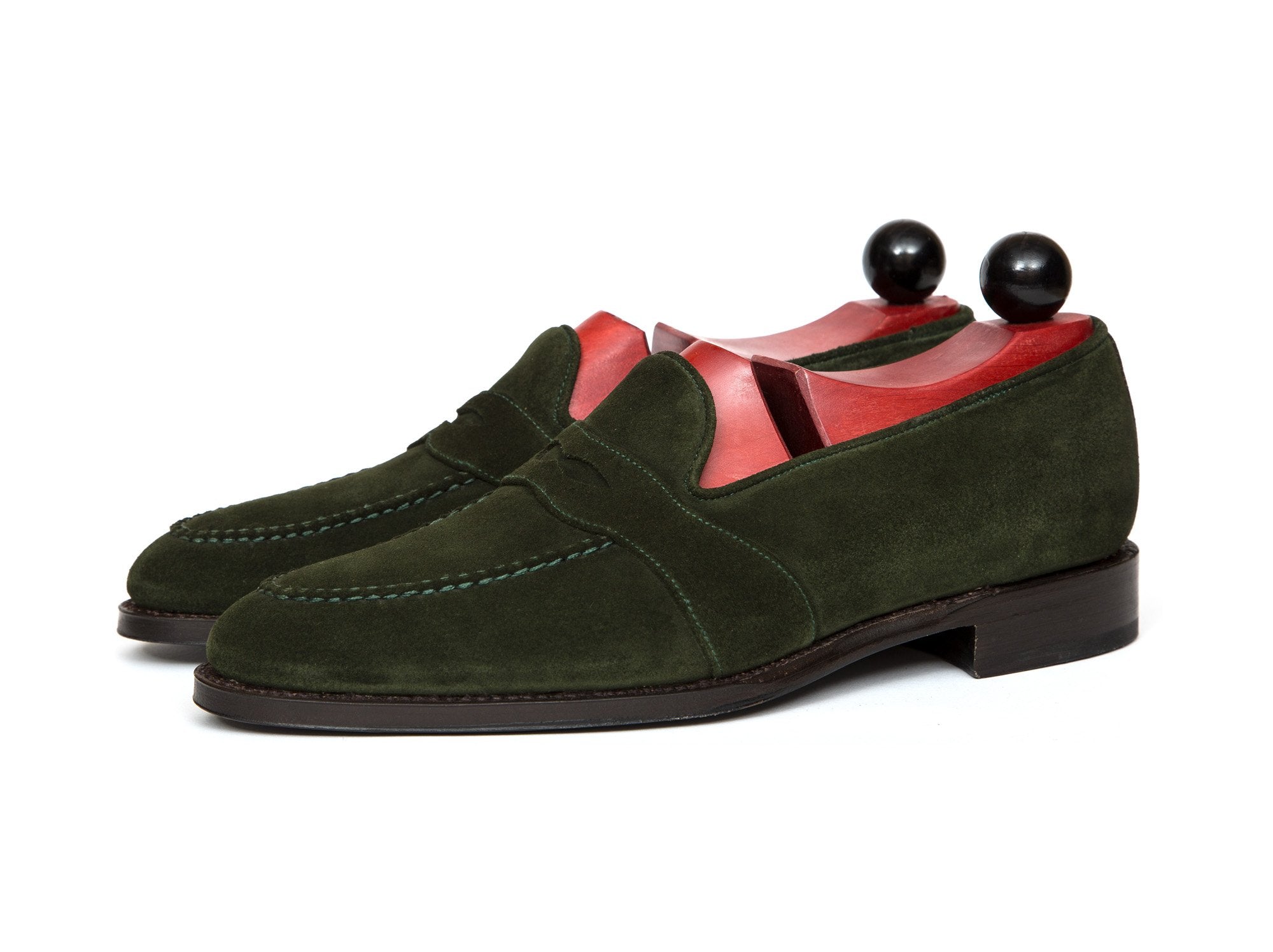 Madison - MTO - Forest Green Suede - TMG Last - Single Leather Sole