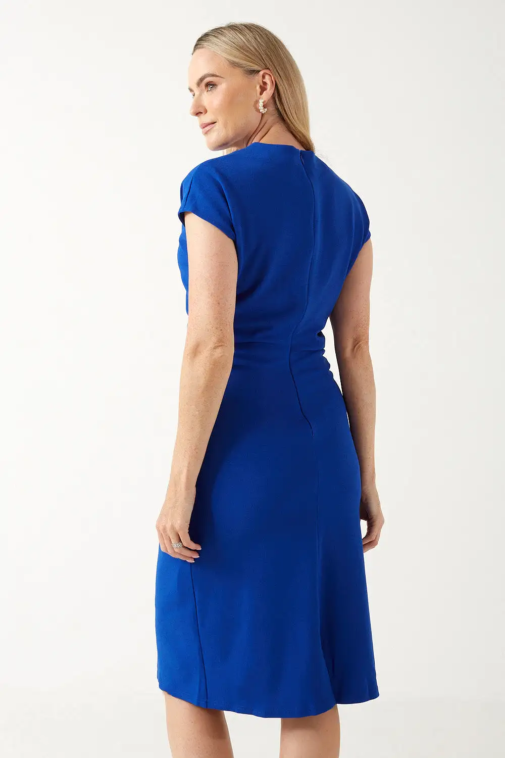 Marc Angelo Barki Cap Sleeves Dress