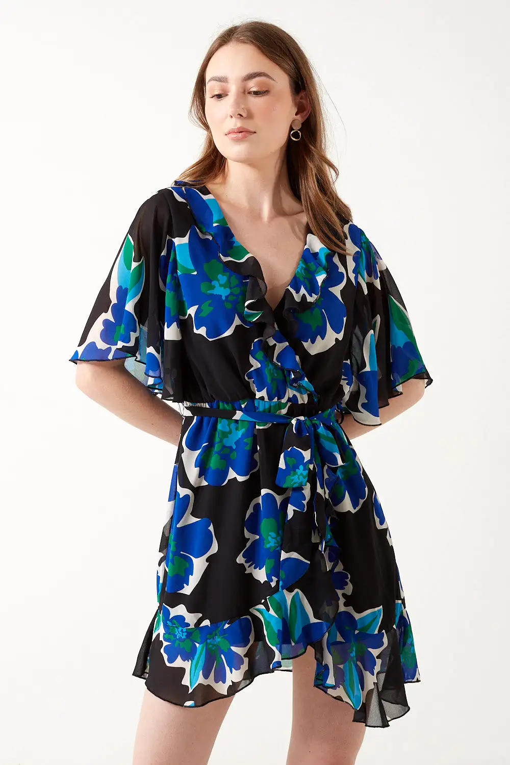 Marc Angelo Bella Ruffle Dress