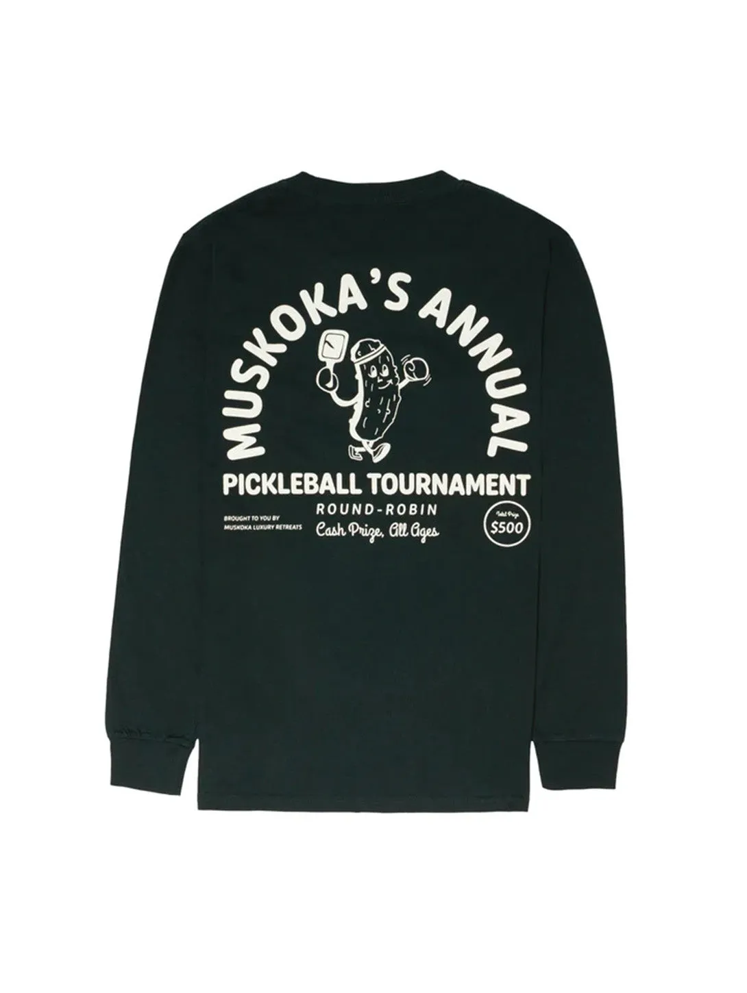 Muskoka Forever Pickleball Top - Forest Green