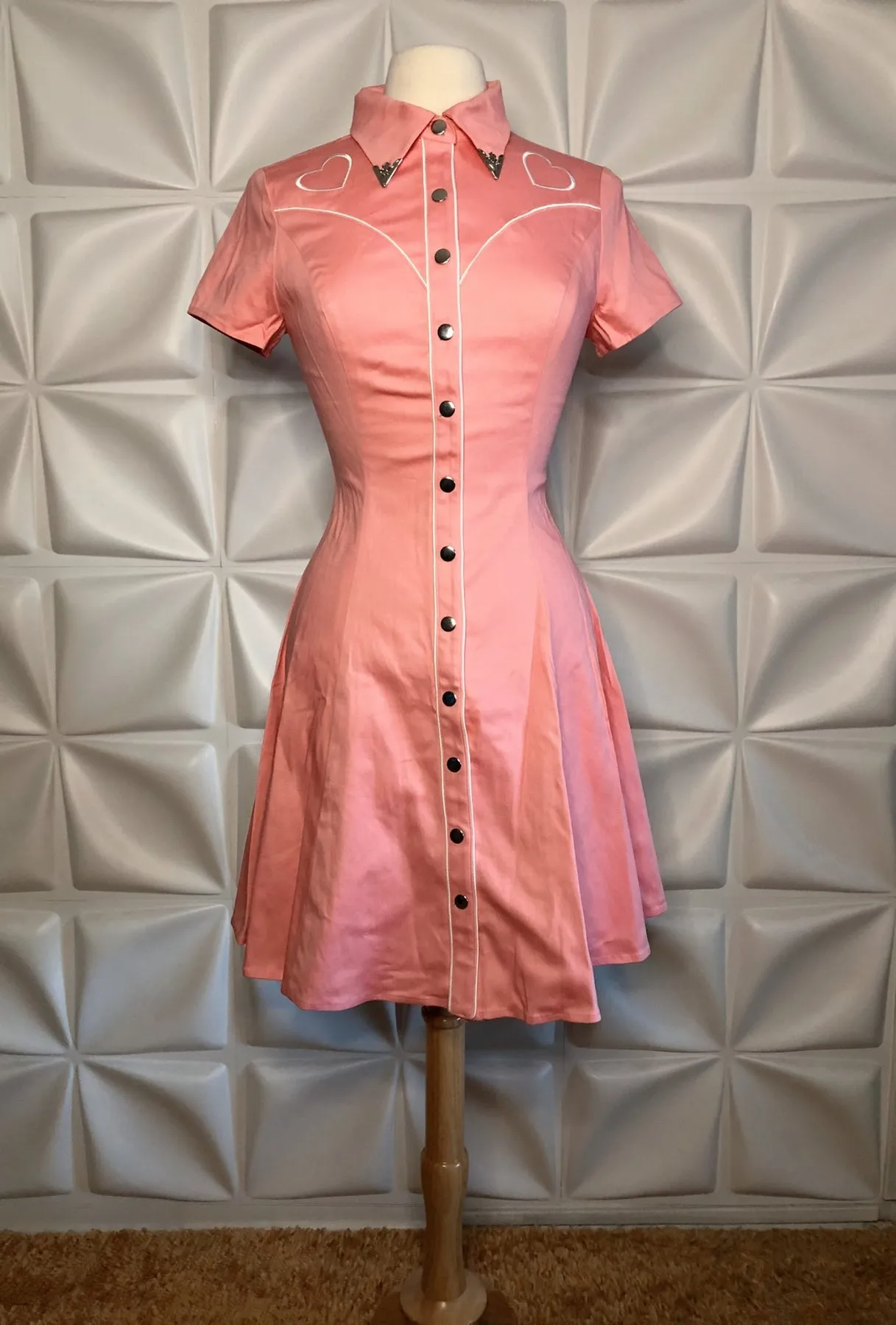 Outlaw Dress - Pink (XS ONLY)