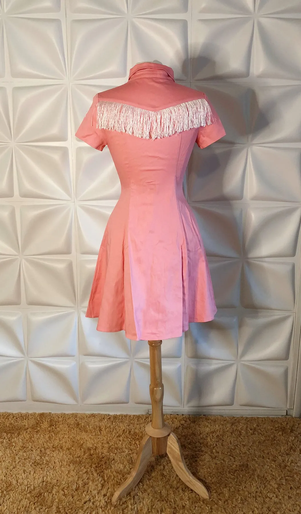 Outlaw Dress - Pink (XS ONLY)