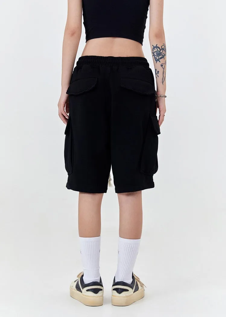 Oversized Bermuda Sweat Shorts