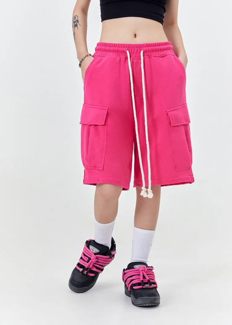 Oversized Bermuda Sweat Shorts