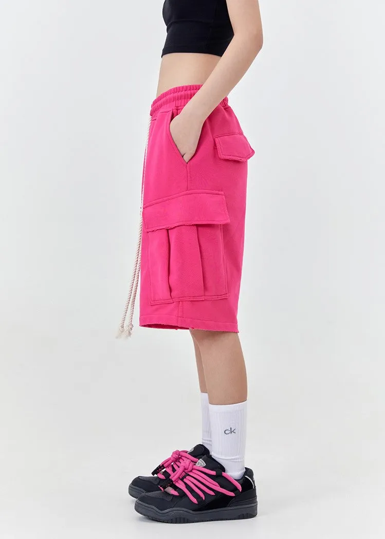 Oversized Bermuda Sweat Shorts