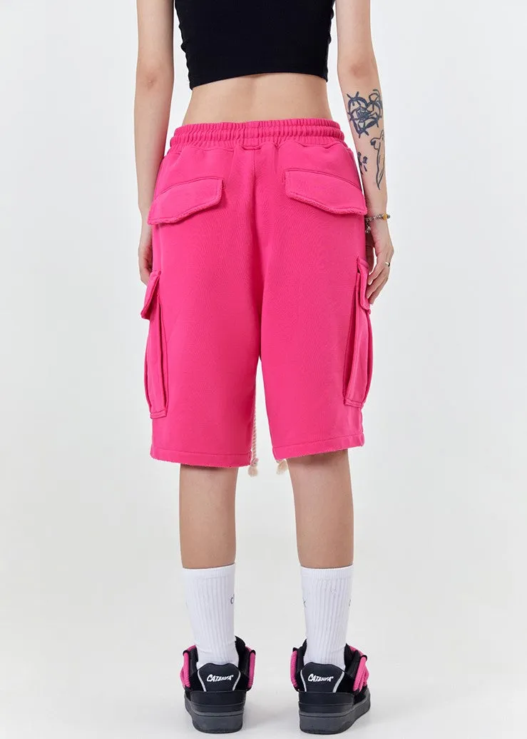 Oversized Bermuda Sweat Shorts