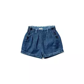 Pippi short- Medium denim